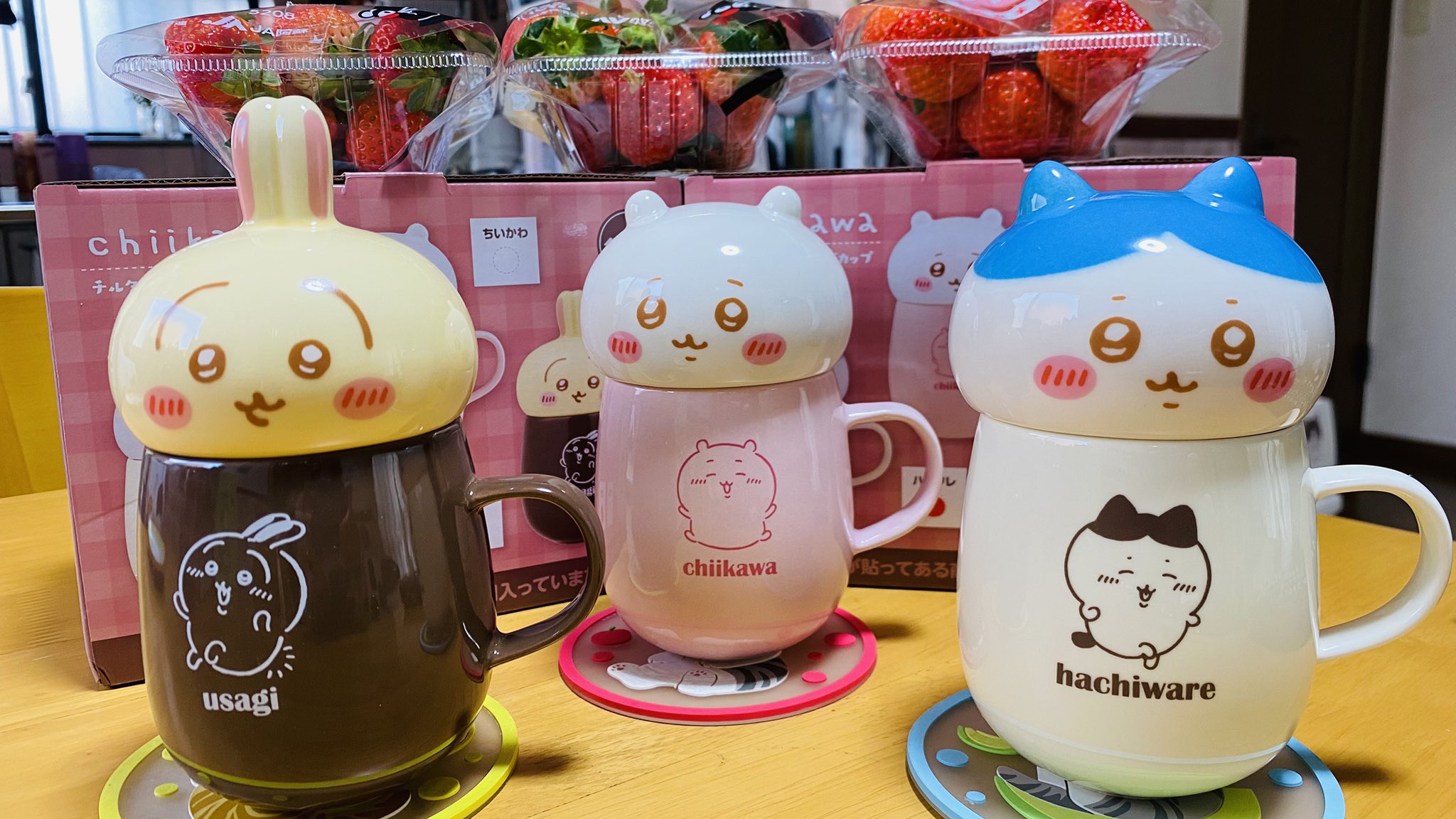 新品】ちいかわ お顔マイボトル 全2種 チルタイム 蓋付き