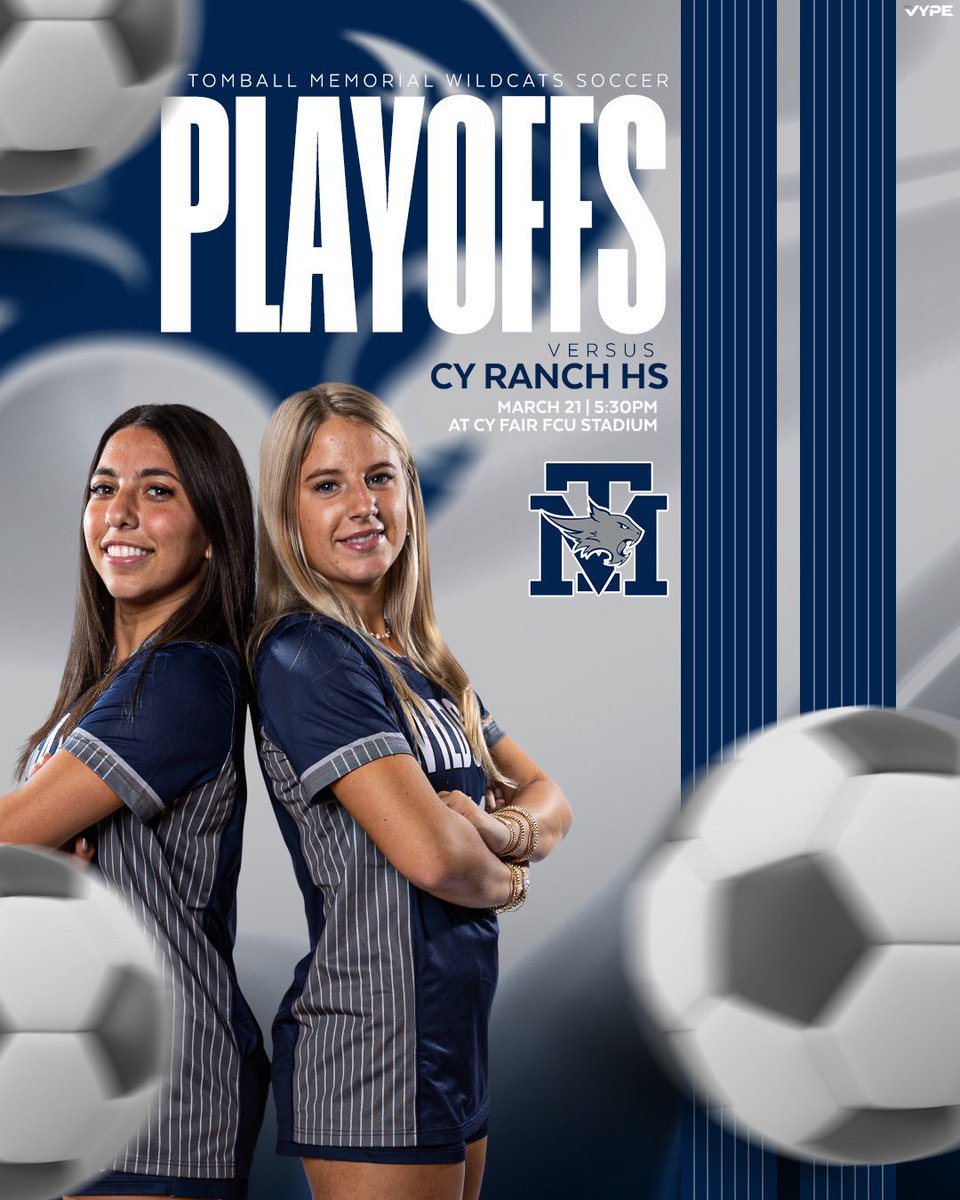 Bi-District Playoffs tonight’s at 5:30 vs. Cy-Ranch! LET’S GO WILDCATS!!!