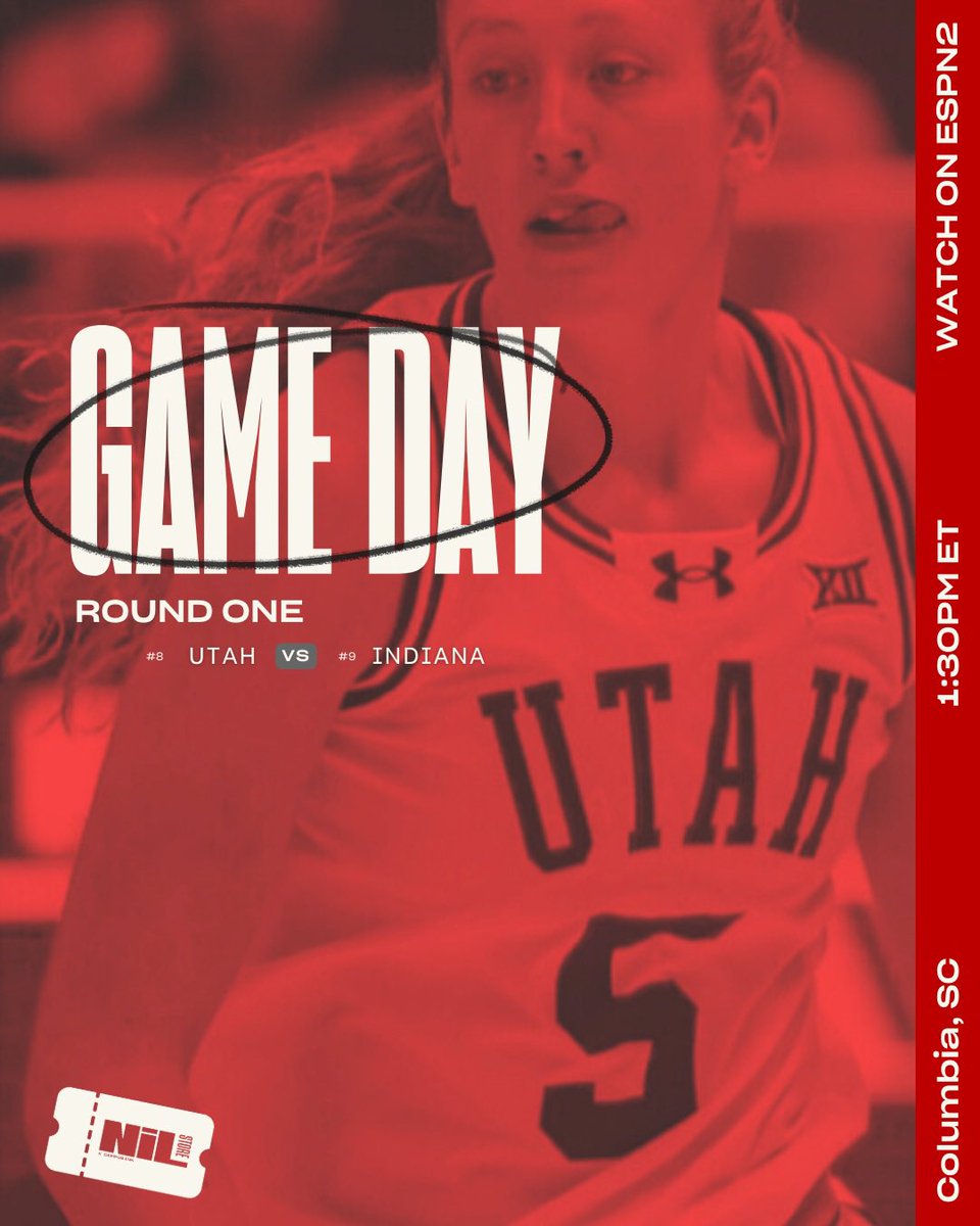 🚨 LET’S GO UTES 🚨

Tune in at 1:30pm ET to cheer on <a href="/UTAHWBB/">Utah Women’s Basketball</a> against Indiana

Link in bio for merch supporting your favorite player 🔗 

#utah #utes #womensbasketball #nil