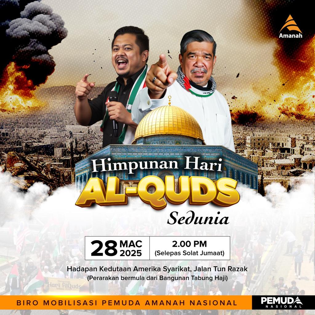 Jemput turun semua 28 Mac ini.