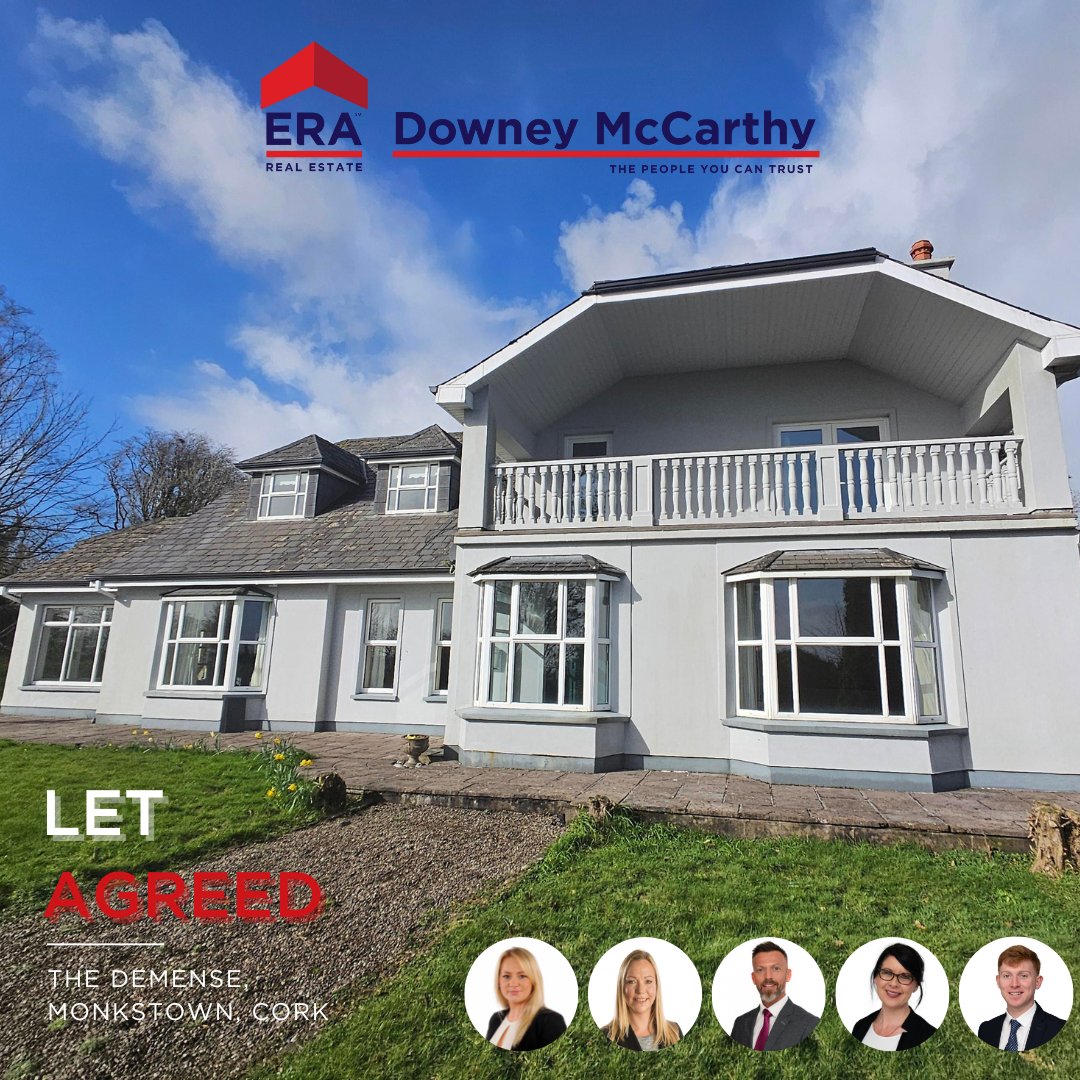 We are now #LETAGREED on this home in The Demense, #Monkstown -  delighted to secure fantastic tenants for this stunning property. If you're a landlord looking for expert property management, get in touch with our team today to find out how we can help.

eracork.ie