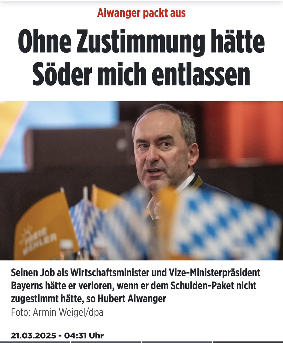 Mentaltrainer1's tweet photo. #Deutschland und #EU im #Arsch, der #Schulden-#Todesstern ist durch und der kleine Padawan #Aiwanger #schleckt Darth Vader #Söder die #Stiefel! Zusätzlich haben 80% die #Satansbrühe in den #Adern und die #Gesundheitszeitbombe tickt! Die CDU ist nicht mehr zu retten, wie die FDP. https://t.co/d21XKSU6eM