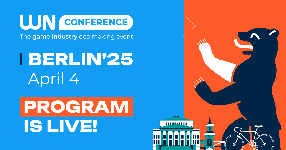 🎮 Join WN Conference Berlin’25 on April 4!
Explore expert talks, panel discussions, and exciting prizes in the OHM-sponsored raffle: PS5 Pro, Nintendo Switch OLED, Xbox X, and Meta Quest 3!
🎟️ Secure your spot now! bit.ly/3XHdk07