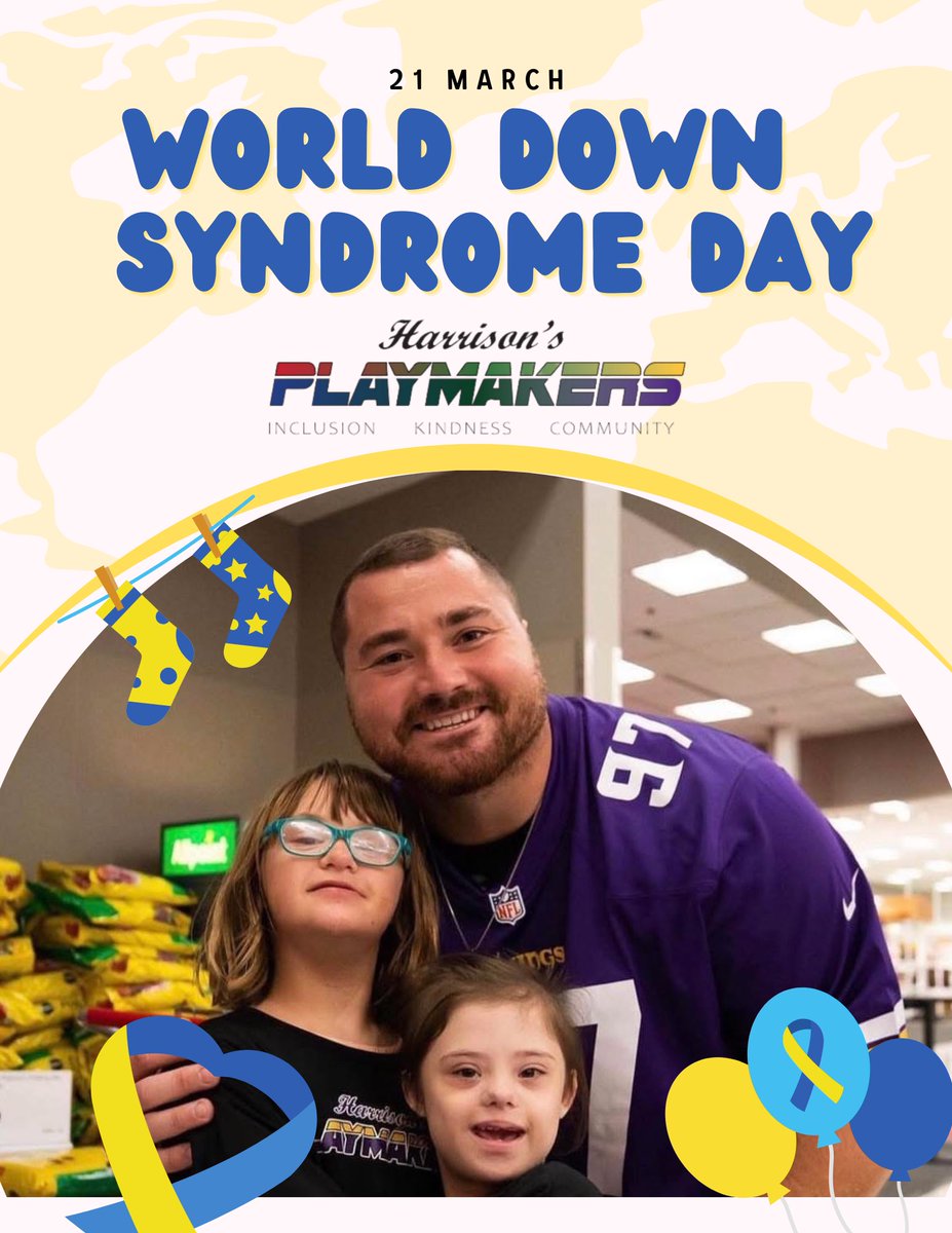 World Down Syndrome Day: A Day for Inclusion! 

March 21st is more than just a day to raise awareness — we celebrate the strengths and abilities of people with Down syndrome! Let’s build a community where everyone, regardless of their differences, can thrive and be respected!