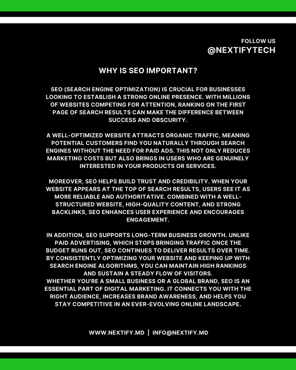 nextifydigital's tweet photo. SEO: The Key to Online Visibility and Success

#technology #tech #software #business #programming #coding #informationtechnology https://t.co/hJ4ewkyCSs