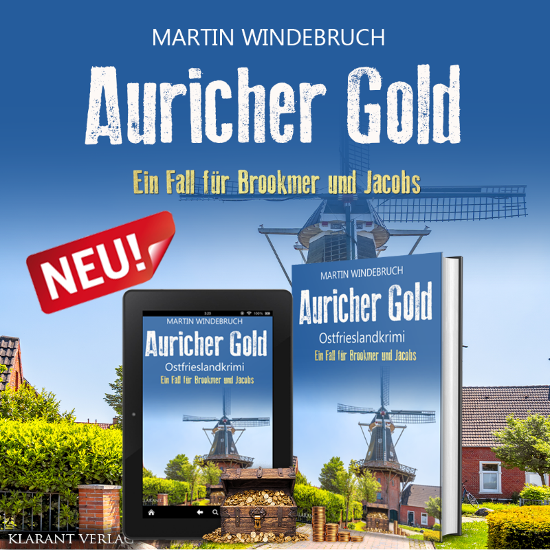 Für deine Lesezeit im Frühling – der tolle #Ostfrieslandkrimi „Auricher Gold“ von #MartinWindebruch. Die #Kommissare Brookmer und Jacobs aus #Aurich stehen schon in den Startlöchern, um dich auf einen spannenden #Kriminalfall mitzunehmen!
amazon.de/dp/B0DXWZ1XRM
#lesen #Bücher