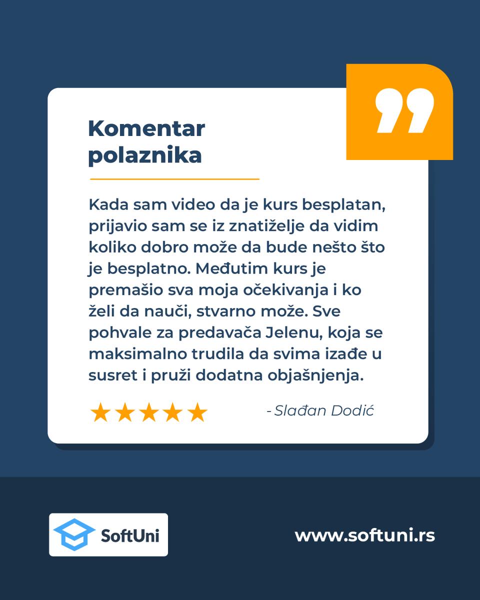 SoftUni Srbija tweet media