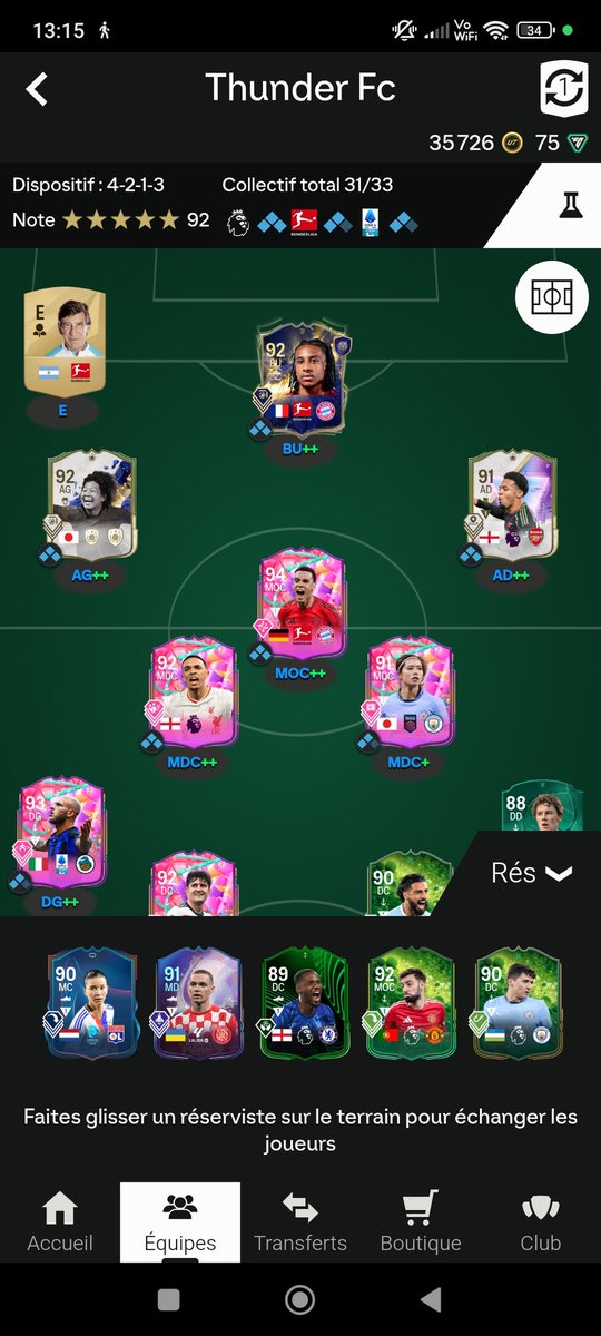 Aurel_1993's tweet photo. @FansdeFUT Oui je sais c'est pas ouf mais j'ai pas de chance dans les packs 😂 https://t.co/S4BXOUjC0C