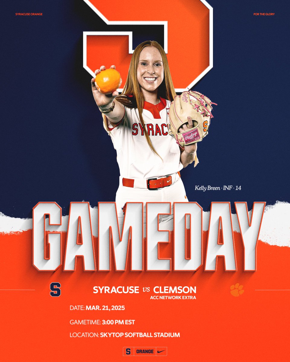 ACC play at home 🏡

🆚 Clemson
⏰ 3 p.m.
🏟️ Skytop Softball Stadium
📺 tinyurl.com/mr3n72kc
📊 tinyurl.com/h4pk6tvx