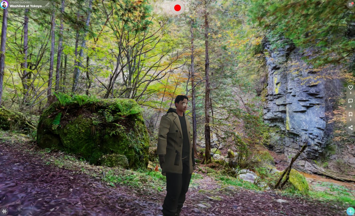 DuckbillStudio's tweet image. 明日新しい3DGS共有プラットフォームを使ったプレイアブルデモを公開する予定です。お楽しみに！