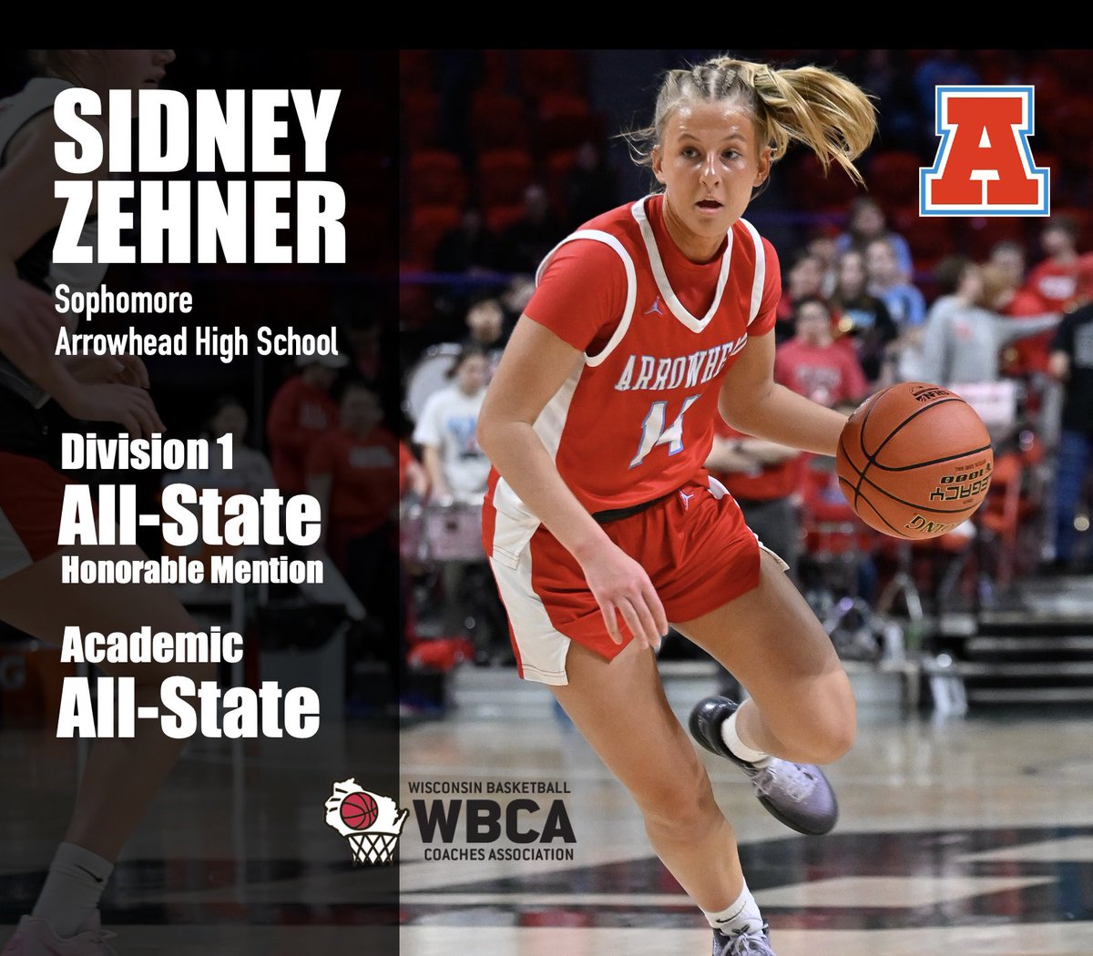 Jim Zehner (@jzeee) on Twitter photo Congratulations <a href="/ZehnerSidney/">Sidney Zehner</a> on earning WBCA Division 1 All-State Honorable Mention and Academic All-State! Congratulations <a href="/ZehnerSidney/">Sidney Zehner</a> on earning WBCA Division 1 All-State Honorable Mention and Academic All-State!
