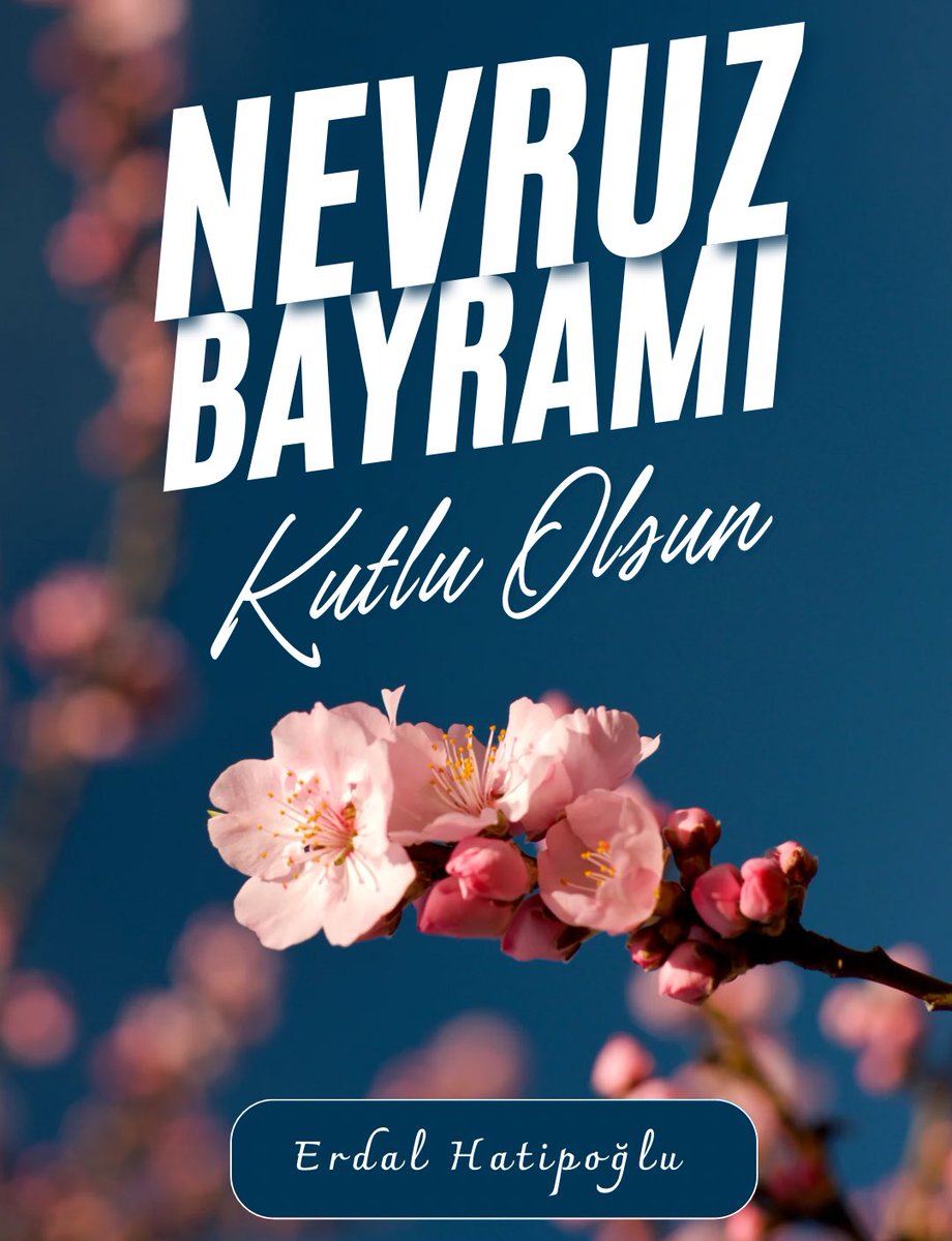 Baharın müjdesi Nevruz Bayramı kutlu olsun