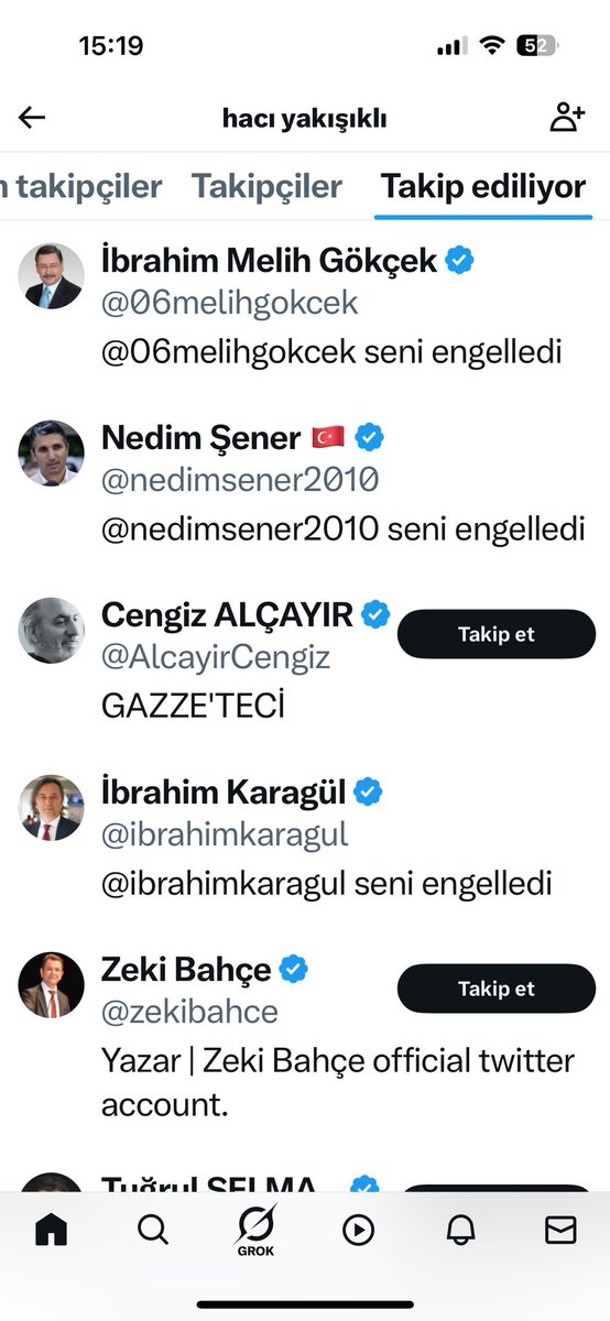 Lütfen benim engelimi kaldirin söz birdaha sizin hakinizda bir yorum yapmiyacagim vallaha yoksa engelin kaldirilmasi için mahkemeye başvuracagim !