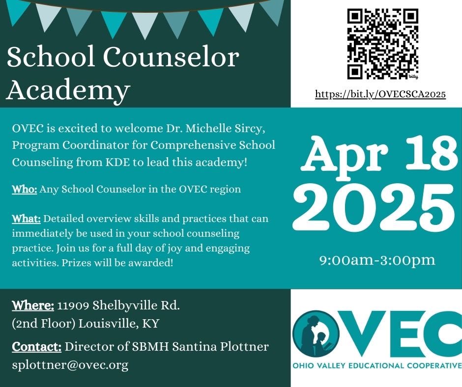 Santina Plottner (@santinaplottner) on Twitter photo 🚨🚨School Counselors! <a href="/MichelleSircy/">Michelle Sircy</a> will be joining us for a full day professional learning opportunity! Hope you can join us to learn more about brief counseling techniques as well as flashlight presentations. Register here 🤓 bit.ly/OVECSCA2025 🚨🚨School Counselors! <a href="/MichelleSircy/">Michelle Sircy</a> will be joining us for a full day professional learning opportunity! Hope you can join us to learn more about brief counseling techniques as well as flashlight presentations. Register here 🤓 bit.ly/OVECSCA2025