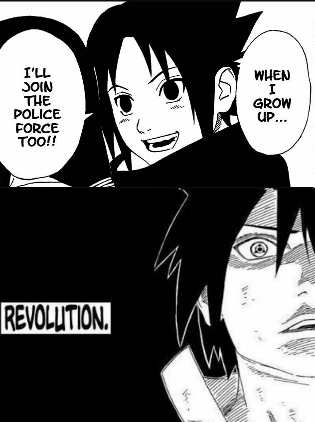 sasuke's growth >>>