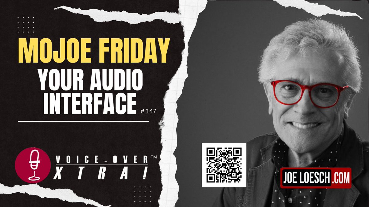 VoiceOverXtra's tweet image. MO-JOE Friday Video - Your Audio Interface, by Joe Loesch ... bit.ly/MOJOEFridayVid… ...

 #interface  #JoeLoesch #MOJOEFridayVideo #voiceover  #auditions #voiceovers #audio #homestudio