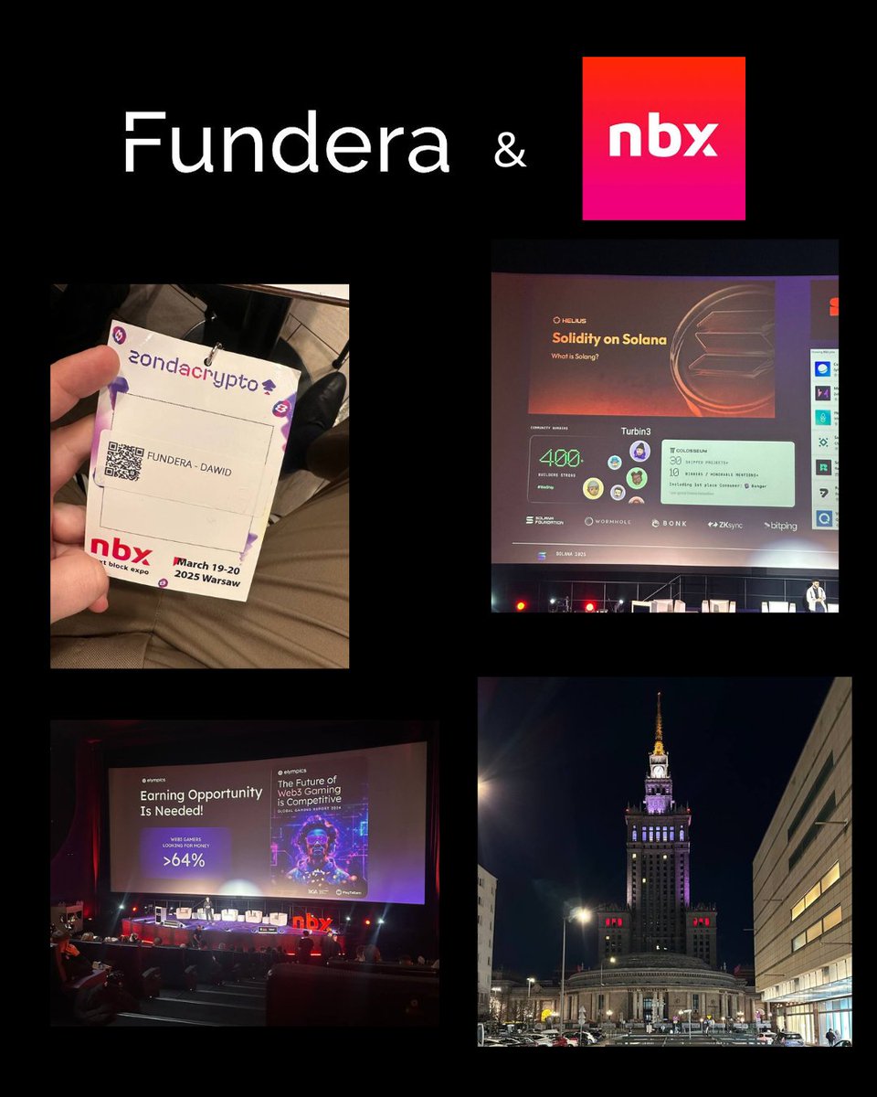 Funderadigital's tweet photo. It has been a very active two days in Warsaw. Thanks to this visit, more people had the chance to learn about what we do and what the #XEN ecosystem is. Thank you for the time spent together, all the conversations, and see you at the next edition of NBX.
#X1 #Fundera #Warsaw https://t.co/3V13Zm4ceM