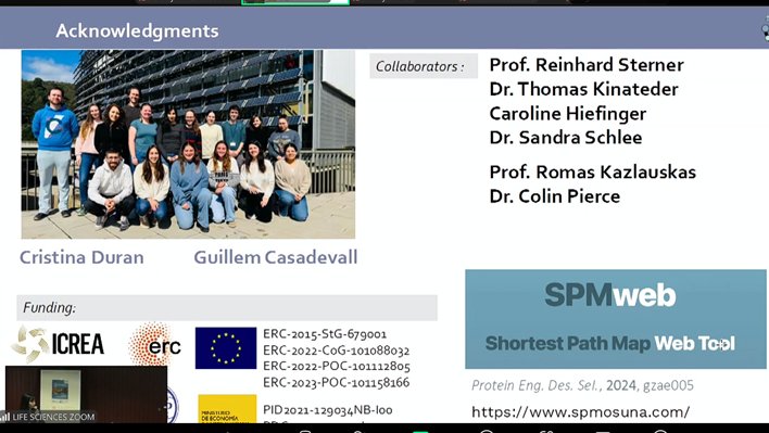 3DSIG_ISCB's tweet photo. 📢 Third and final day of ELIXIR 3DBioinfo AGM | ISCB 3DSig 2025
🌟 We are delighted to welcome our keynote speaker!
🗣️ Keynote Speaker: Silvia Osuna
📝 "Beyond AlphaFold2: How to computationally generate efficient enzymes?"
#3DSIG #ELIXIR #3DBIOINFO @iscb https://t.co/DsCUpGRULE