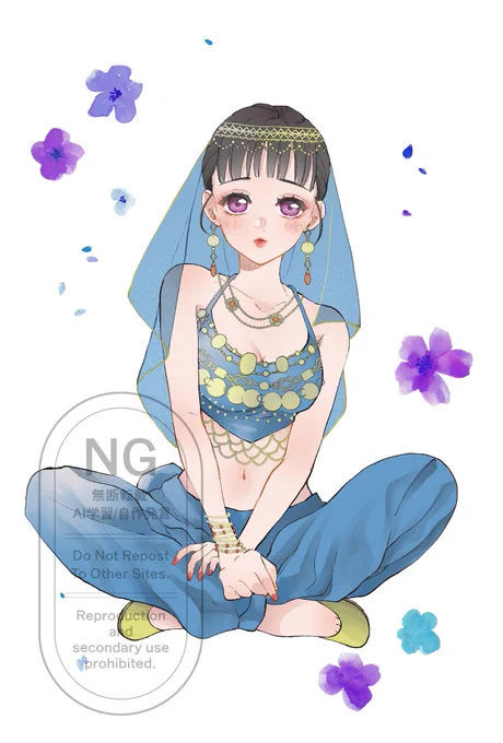 いつも線画レイヤー1枚にまとめちゃいがちなんですけど 今回1人ずつフォルダ分けて描いたから個別でも出せちゃう