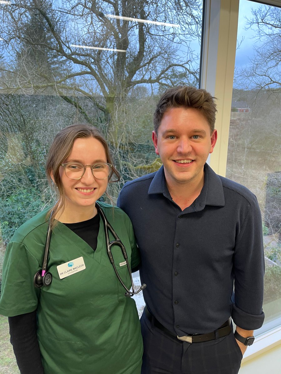 Strathcarron Hospice (@strathcarron1) on Twitter photo 🩺 Doctors in training Claire and Lewis have kindly shared their experiences with us about their learnings as part of their #Strathcarron placements. 
Read their story and discover more education and training opportunities with us ➡️ strathcarronhospice.net/news 
#Hospice #health 🩺 Doctors in training Claire and Lewis have kindly shared their experiences with us about their learnings as part of their #Strathcarron placements. 
Read their story and discover more education and training opportunities with us ➡️ strathcarronhospice.net/news 
#Hospice #health