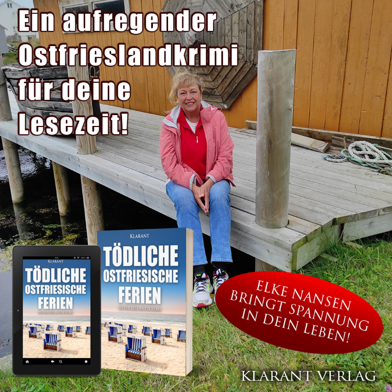 #ElkeNansen bringt #Spannung in dein Leben – mit ihrem neuen #Ostfrieslandkrimi "Tödliche ostfriesische Ferien"! Erhältlich als #Taschenbuch und #EBook für eine aufregende #Lesezeit!
amazon.de/dp/B0DPD7HJ1K
#lesen #Krimireihe