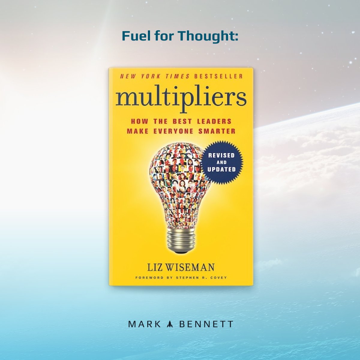 Mark W. Bennett (@markbennettceo) on Twitter photo Multipliers by <a href="/LizWiseman/">Liz Wiseman</a> is a game-changer for leaders. It challenges how we lead, helps you get the best from your team, and pushes you to rethink your own habits. Practical, smart, and eye-opening. Highly recommend. #Multipliers #LeadershipAdvice Multipliers by <a href="/LizWiseman/">Liz Wiseman</a> is a game-changer for leaders. It challenges how we lead, helps you get the best from your team, and pushes you to rethink your own habits. Practical, smart, and eye-opening. Highly recommend. #Multipliers #LeadershipAdvice