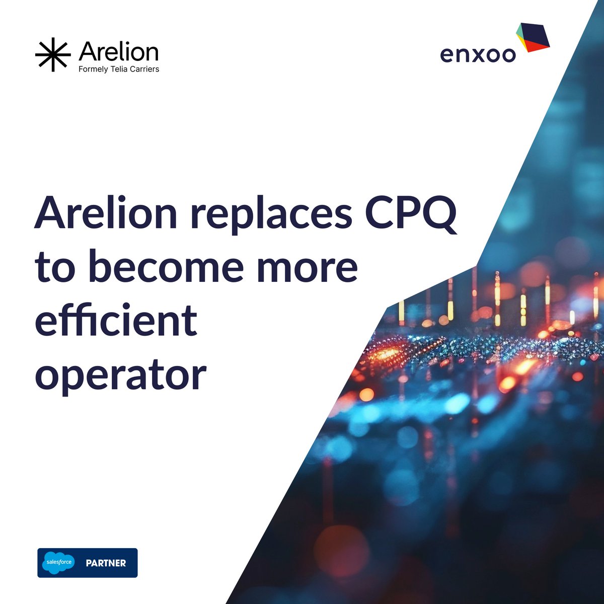 🚀 Another #EnxooSuccessSpotlight!

We helped <a href="/Arelion/">Arelion</a> upgrade to a native @Salesforce #CPQ, simplifying processes &amp; boosting visibility.
Discover how #EnxooCPQ drove their success!

👉 tinyurl.com/yc9r86mw

#Telecoms #DigitalTransformation