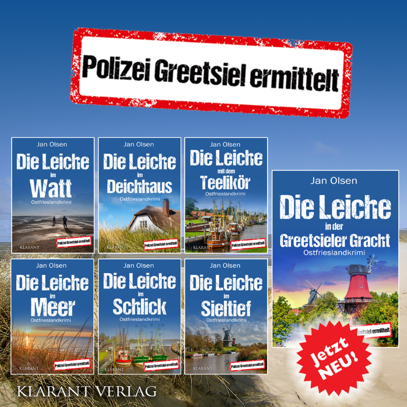 #Spannung in #Greetsiel – Eine Wasserleiche, ein Wettbewerb für Straßenkünstler und zwei pfiffige Ermittler: Der neue Ostfrieslandkrimi „Die Leiche in der Greetsieler Gracht“ von Jan Olsen. Aus der Reihe "#Polizei Greetsiel ermittelt" von #JanOlsen!
amazon.de/dp/B0DVZPY3R6