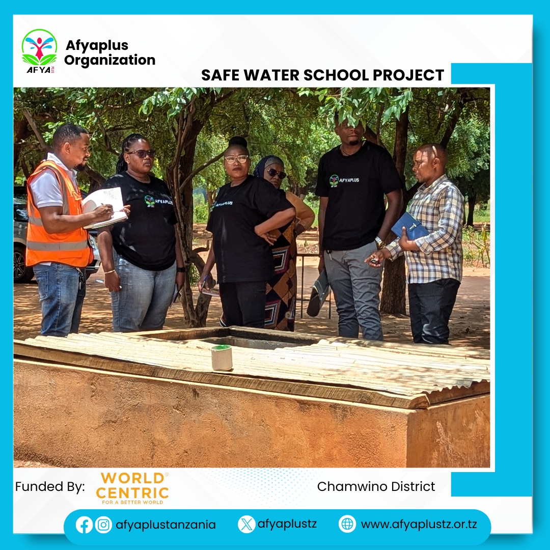 AfyaplusTz's tweet photo. Afyaplus, in partnership with W&amp;E Solutions &amp; Chamwino District Health Officer, surveyed 5 schools in Chamwino District to assess water needs.

This marks a key step in our pilot project to install clean &amp; safe drinking water systems, ensuring every student has access to water! https://t.co/jFdaAprcOy