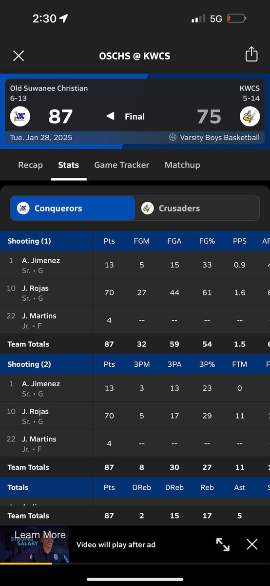 70 PTS, 14 REBS, 3 AST

<a href="/jjgibbons11/">Jay Gibbons</a> <a href="/vinceea7777/">Vince Alexander</a> <a href="/gladiators_mbb/">GLADIATORS MBB 🏀</a> <a href="/BrunswickCC_MBB/">Brunswick Community College Men's Basketball</a> <a href="/angelinahoops/">Angelina Men’s Basketball</a>