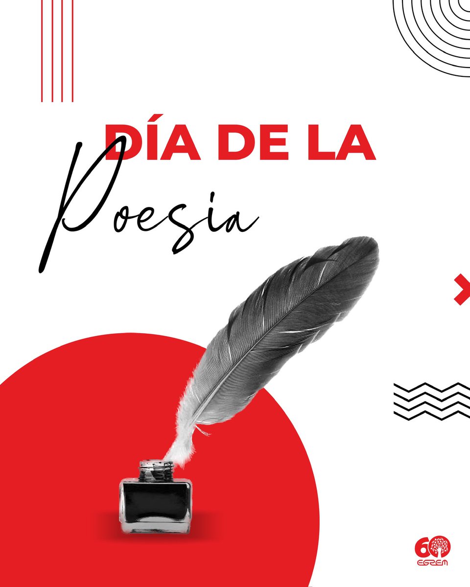 ¡Feliz Día Mundial de la Poesía! 📖✨

Cada 21 de marzo, celebramos la belleza y el poder de la poesía en todas sus formas. Este día nos invita a reflexionar sobre la capacidad de las palabras para inspirar, emocionar y conectar a las personas.