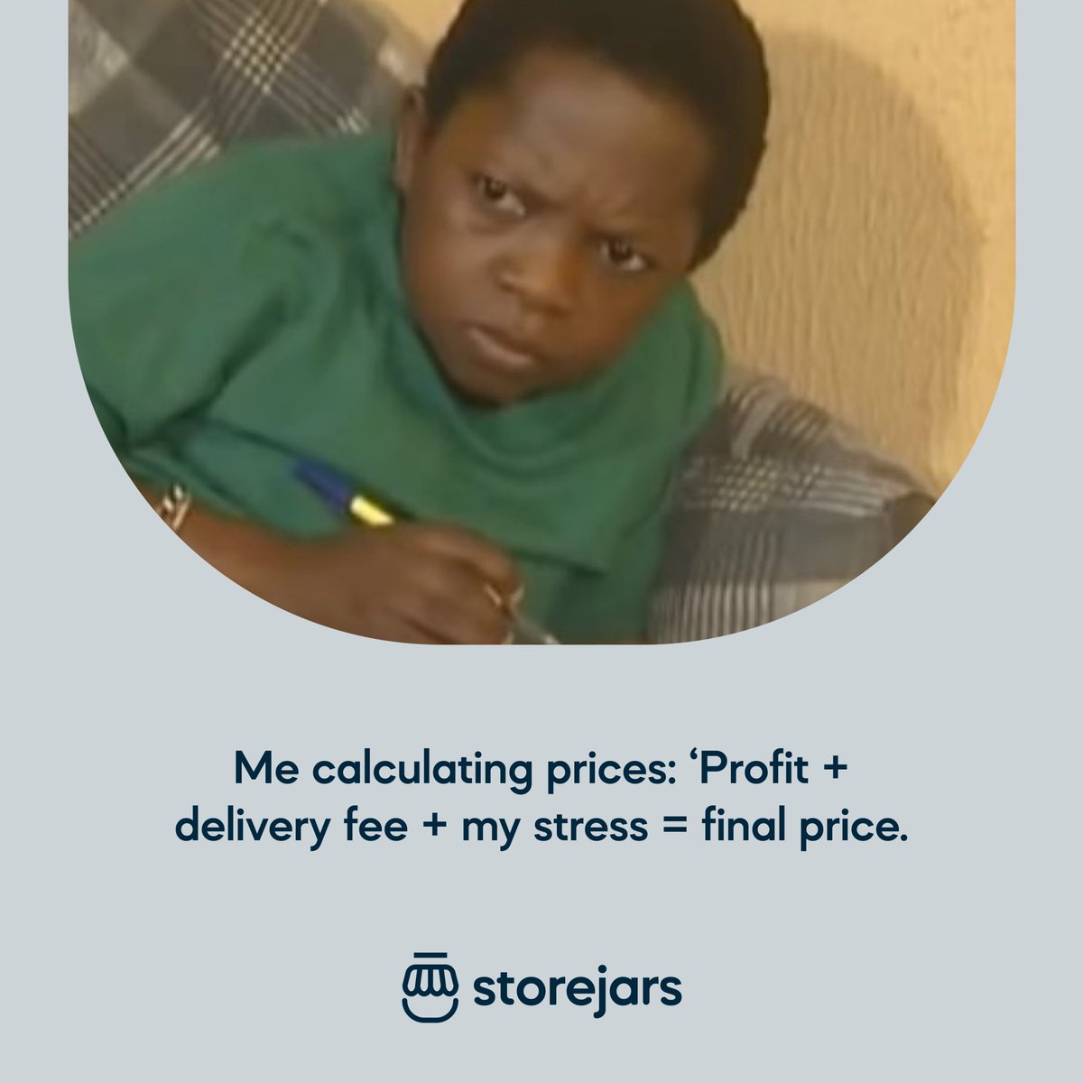 StoreJars's tweet photo. Entrepreneurs setting prices - Pricing can be tough, but StoreJars makes everything else easier.

#fridaymemes #storejars #businessowners #smallbusinessowner https://t.co/V352QUSWg0