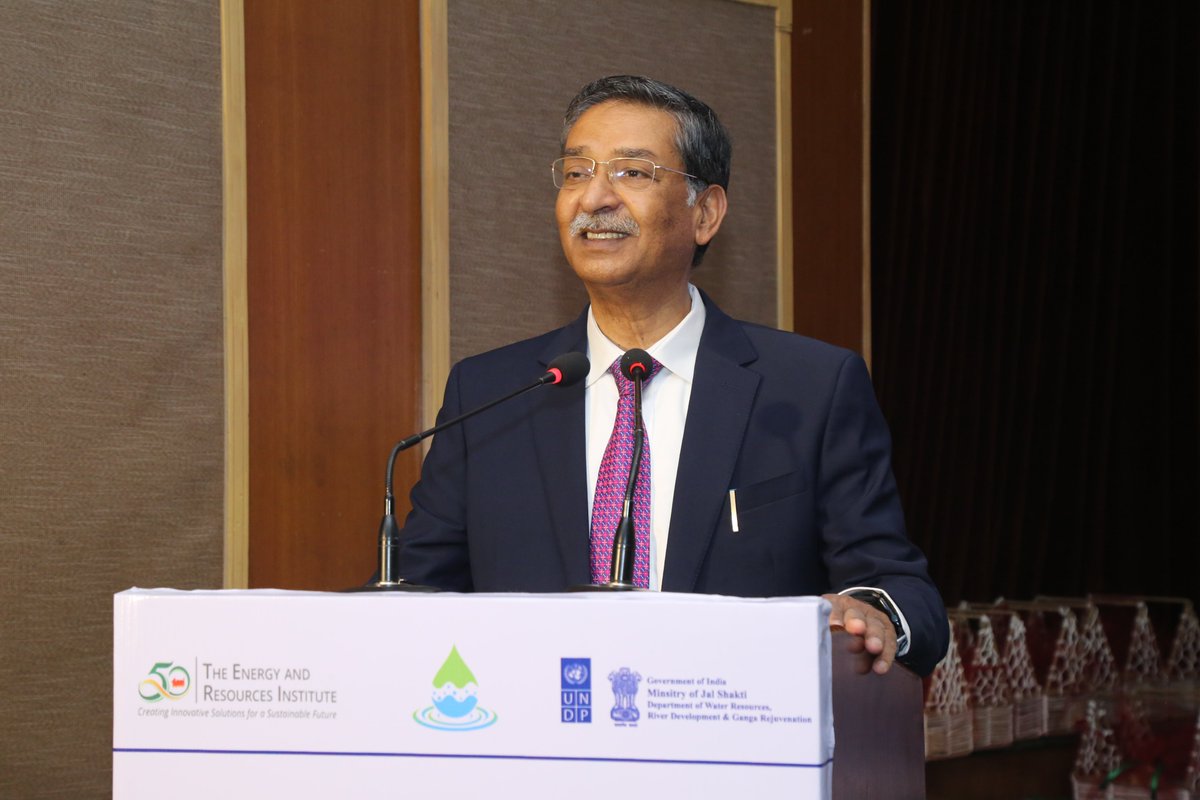 🚰 🌊 On the eve of World Water Day, TERI hosted the 4th Water Sustainability Awards 2024-25, were hosted by TERI in association with <a href="/UNDP_India/">UNDP India</a> &amp; <a href="/DoWRRDGR_MoJS/">Ministry of Jal Shakti, DoWR, RD&GR, GoI</a>, Govt. of India . 🎖️ 🏆

In his welcome remarks, Mr <a href="/janshuman/">Anshuman</a>, Director TERI said, “Today's gathering provides us