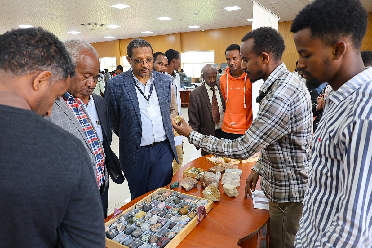 AASTU Hosts 2nd Mining Exhibition!

AASTU's Mineral Exploration, Extraction &amp; Processing CoE and Mining Engineering &amp; Geology Dept. held the 2nd #MiningExhibition under the theme "Aligning Mining Industries with Academia for Sustainable Development."
🔹 8+ industries showcased