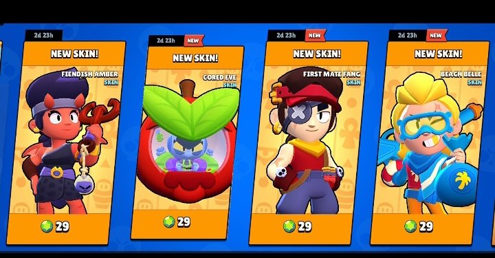 Increíbles Skins En Calidad Común🍏

Disponible Ya. En La Tienda Darle ahiiii🌿

#BrawlStars #DarkSands