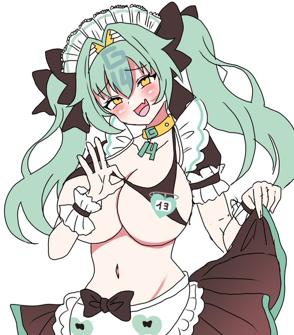 いつか描こうと思ってたメイドイヨを今描いてる☝
雑ラフです〜!
どうでしょうかねぇ('・ω・`) 