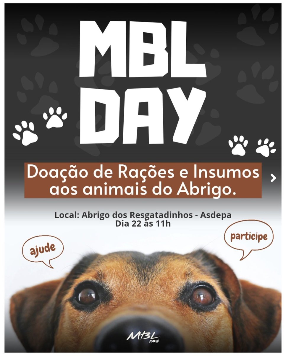 MBLivrePA's tweet photo. Amanhã, data da entrega dos produtos coletados!
Divulgue, contribua!
#MBLDAY https://t.co/x8tUTFYAGT