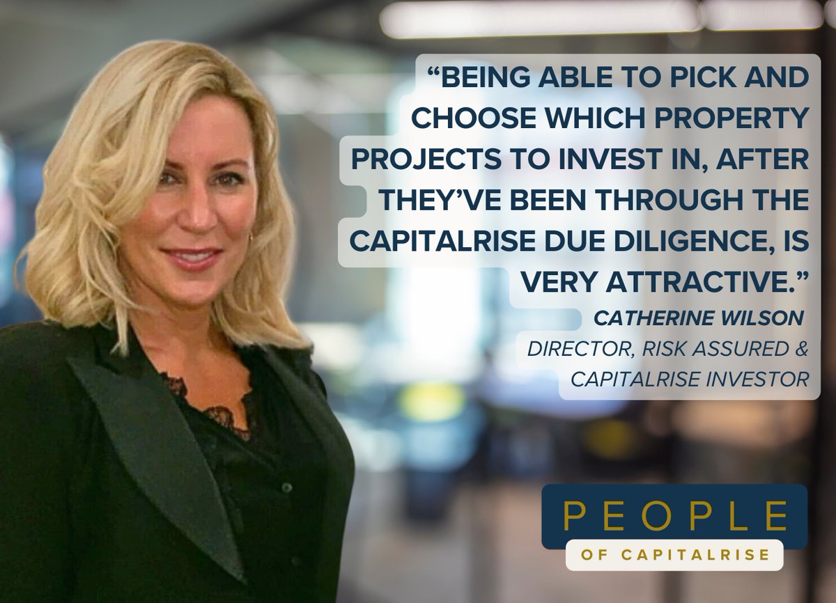 Catherine has had an impressive career in financial services. She also manages her own portfolio, offering fascinating insights into her approach to #investments. An active investor with <a href="/CapitalRiseLive/">CapitalRise</a>, Catherine discusses her time in the City, and why she chooses to invest in