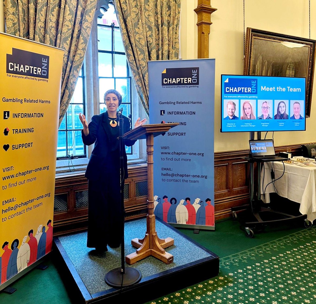 Abtisam Mohamed (@abtisam_mohamed) on Twitter photo Gambling harms people in countless ways. Mentally, physically, financiallyā¦and any level of exposure can make people vulnerable to harm.
So it was my pleasure to speak at the launch of <a href="/GambleWithLives/">Gambling with Lives</a> national provider of gambling harm prevention, <a href="/_chapter_one/">Chapter One</a> Gambling harms people in countless ways. Mentally, physically, financiallyā¦and any level of exposure can make people vulnerable to harm.
So it was my pleasure to speak at the launch of <a href="/GambleWithLives/">Gambling with Lives</a> national provider of gambling harm prevention, <a href="/_chapter_one/">Chapter One</a>