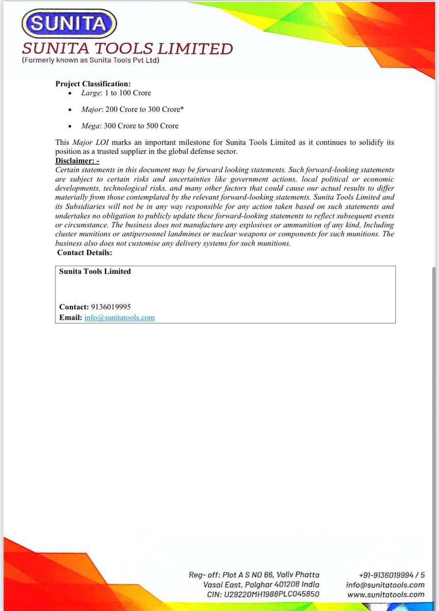 Sunita Tools-Defence & Aerospace tweet media