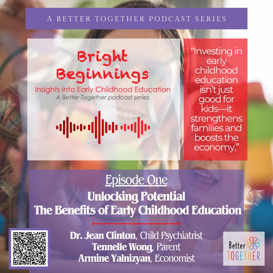 NEW PODCAST - AVAILABLE NOW!

Hosts <a href="/emisakbari/">Dr. Emis Akbari</a> and <a href="/Kerry_earlyyear/">Kerry McCuaig</a> welcome guests:

• Dr Jean Clinton, Child Psychiatrist
• Tennelle Wong, Parent
• Armine Yalnizyan, Economist

New episodes each week on Spotify starting TODAY!
open.spotify.com/show/5a9hCPWlj…

<a href="/MillStrategist/">Michelle Schurter</a>