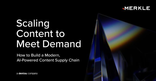 Brands integrating AI-driven insights and automation are seeing faster content production, better performance, and greater personalization. It’s time to embrace AI and accelerate how work gets done. Learn more with <a href="/Merkle/">Merkle</a>'s ebook: bit.ly/4iCgwlA