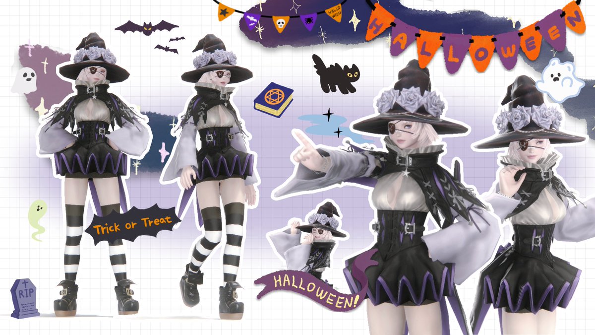 첫 스.꾸 🎃👻✨💜
할로윈은 아니지만 투영 컨셉이 꼬마 마녀라 ㅎㅎ