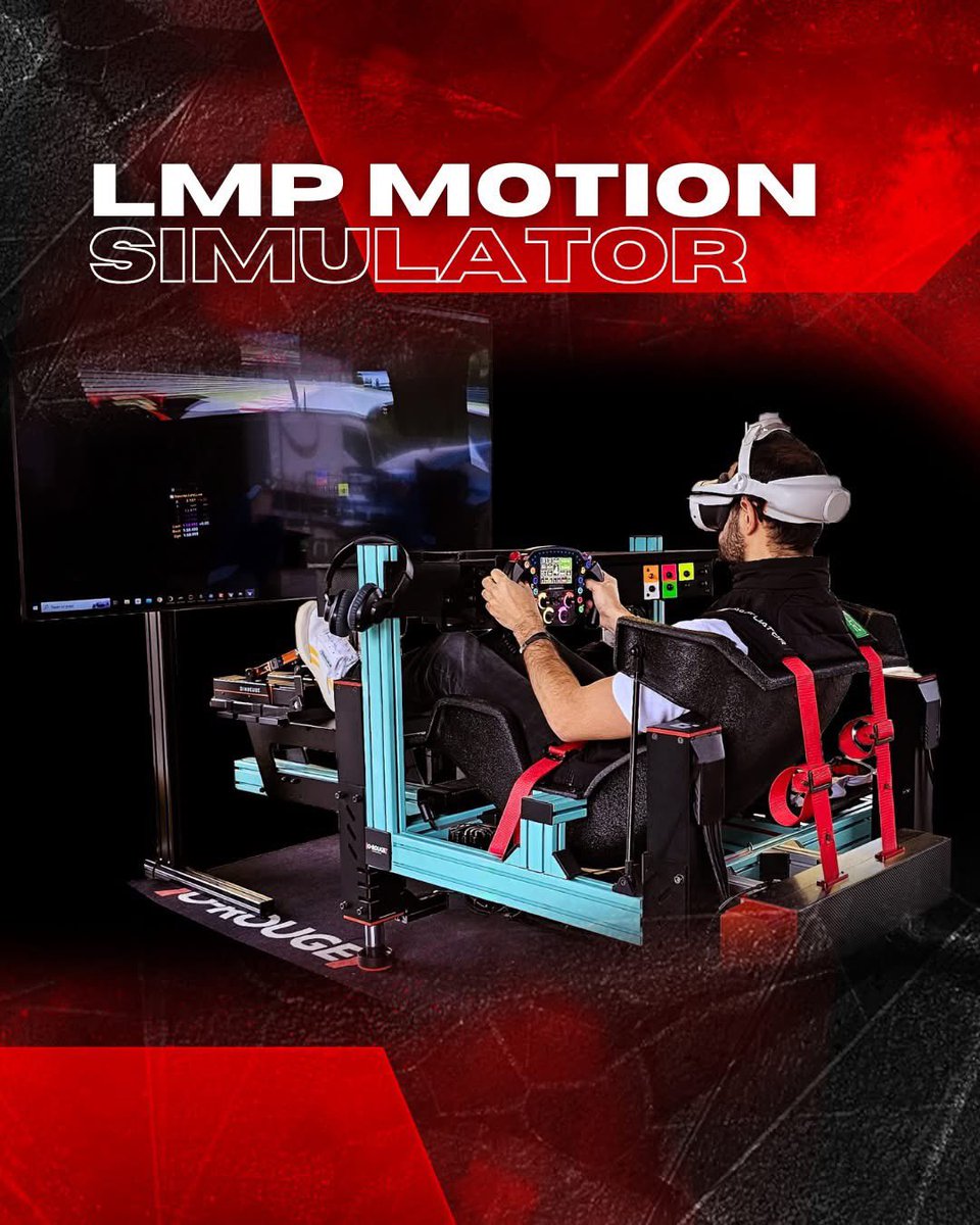 Step into the O-Rouge LMP Motion Simulator and immerse yourself in the ultimate endurance racing experience. 

With full-motion dynamics, hyper-realistic force feedback, and precision-built craftsmanship, this rig is designed to replicate the feeling of an LMP prototype on the