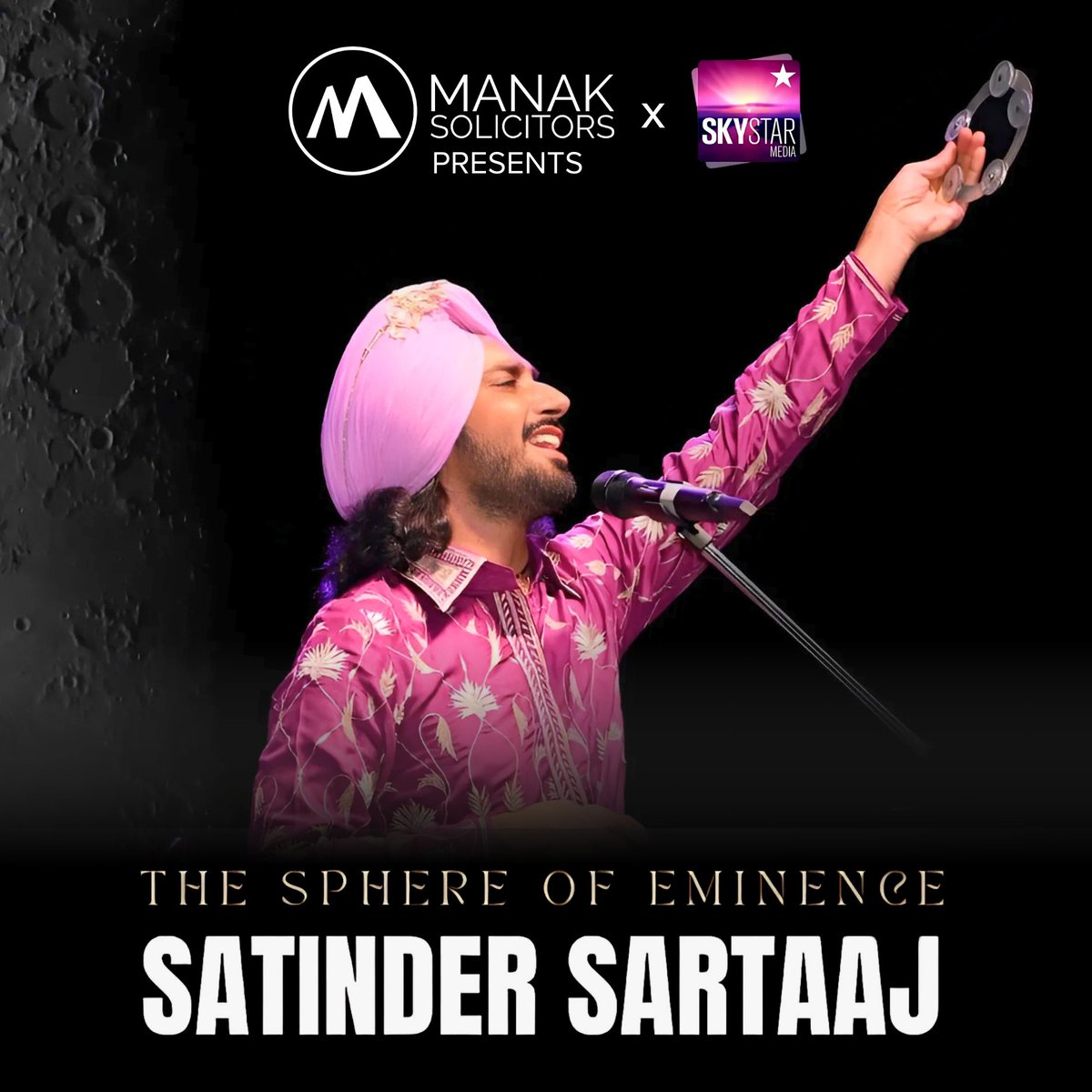 Manak Solicitors (@manaksolicitors) on Twitter photo As the headline sponsor, Manak Solicitors proudly presents <a href="/SufiSartaaj/">Satinder Sartaaj</a> to <a href="/OVOArena/">OVO Arena Wembley</a> this April for a night of music, poetry, and storytelling.
📅 April 21, 2025
📍 OVO Arena Wembley
🎟️ Save the date!
#ManakSolicitors #SatinderSartaaj #London #SkyStarMedia As the headline sponsor, Manak Solicitors proudly presents <a href="/SufiSartaaj/">Satinder Sartaaj</a> to <a href="/OVOArena/">OVO Arena Wembley</a> this April for a night of music, poetry, and storytelling.
📅 April 21, 2025
📍 OVO Arena Wembley
🎟️ Save the date!
#ManakSolicitors #SatinderSartaaj #London #SkyStarMedia