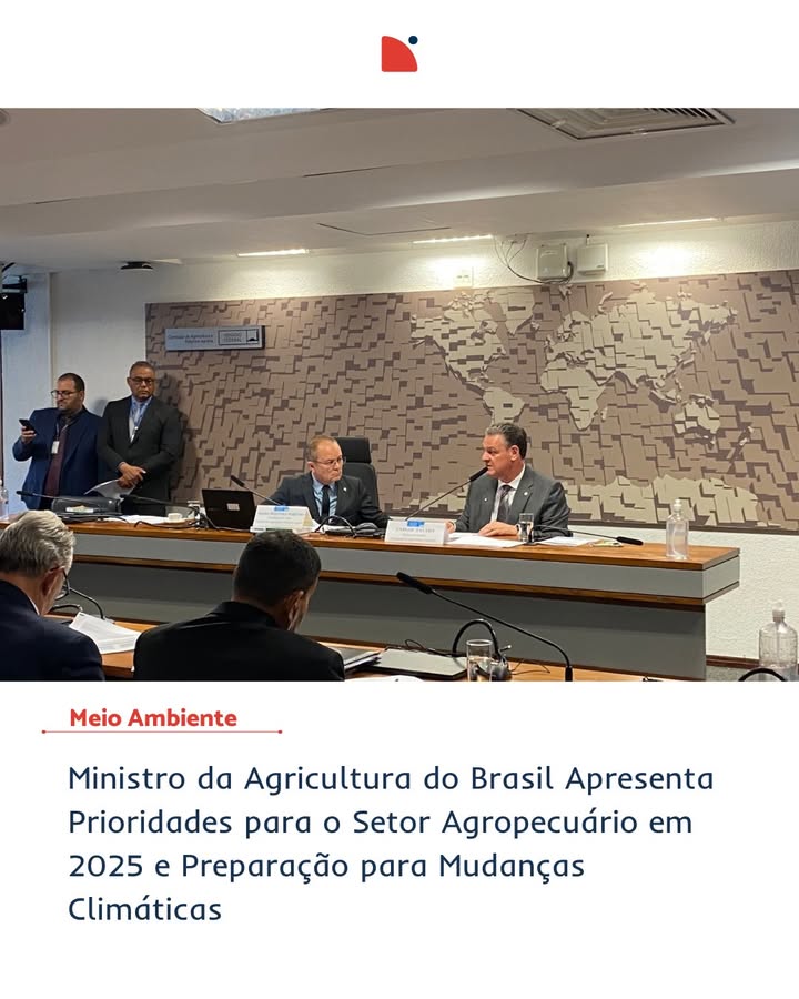 TeamDatapolicy's tweet photo. Ministro Carlos Fávaro, destacou as ações prioritárias para o setor agropecuário brasileiro nos próximos dois anos. 
Matéria completa no https://t.co/W3n6IWXPLN  
#políticaambiental #agronegócio #cop30 #brasil #monitoramentoexecutivo #datapolicy #notícias https://t.co/k4LmrogjDD