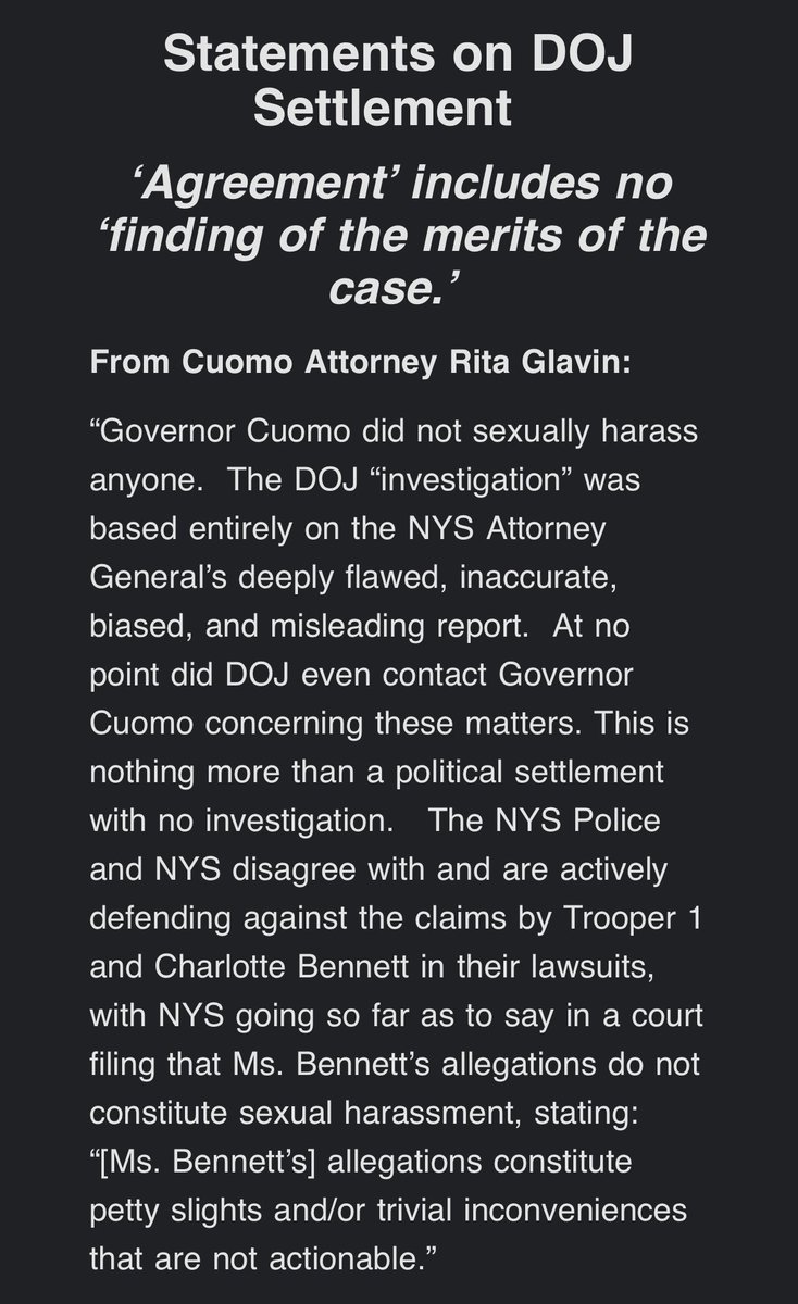 CuomoFriend's tweet photo. During the NBC NY newscast, NY OAG said that the federal government corroborated her 2020 investigation.  This is false.  The DOJ report was based on her report.  Black’s Law Dictionary:  To corroborate is to strengthen, to confirm by additional security, to add strength.  A lie. https://t.co/OLxgeKq5pp