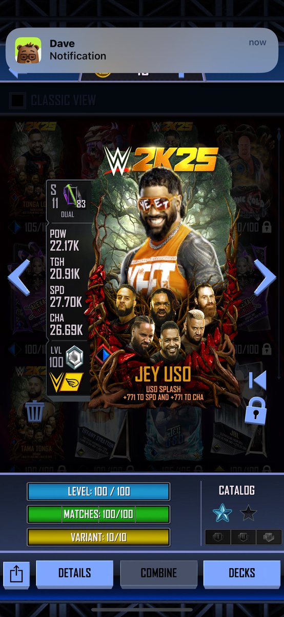 BeardedCreed365's tweet photo. @WWESuperCard I just want Jacob Fatu !!!!!! But just for having these YEET!!!!! https://t.co/dnVO9Dt8T0