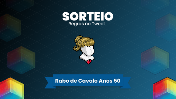 🥳 𝐒𝐨𝐫𝐭𝐞𝐢𝐨: Rabo de Cavalo dos Anos 50 

🎉 Like + RT 
🎉 Siga <a href="/kihabbofs/">Kihabbo ❤️</a>
🎉 Marque 2 amigos nos comentários 

O resultado será anunciado em 48 horas! ツ