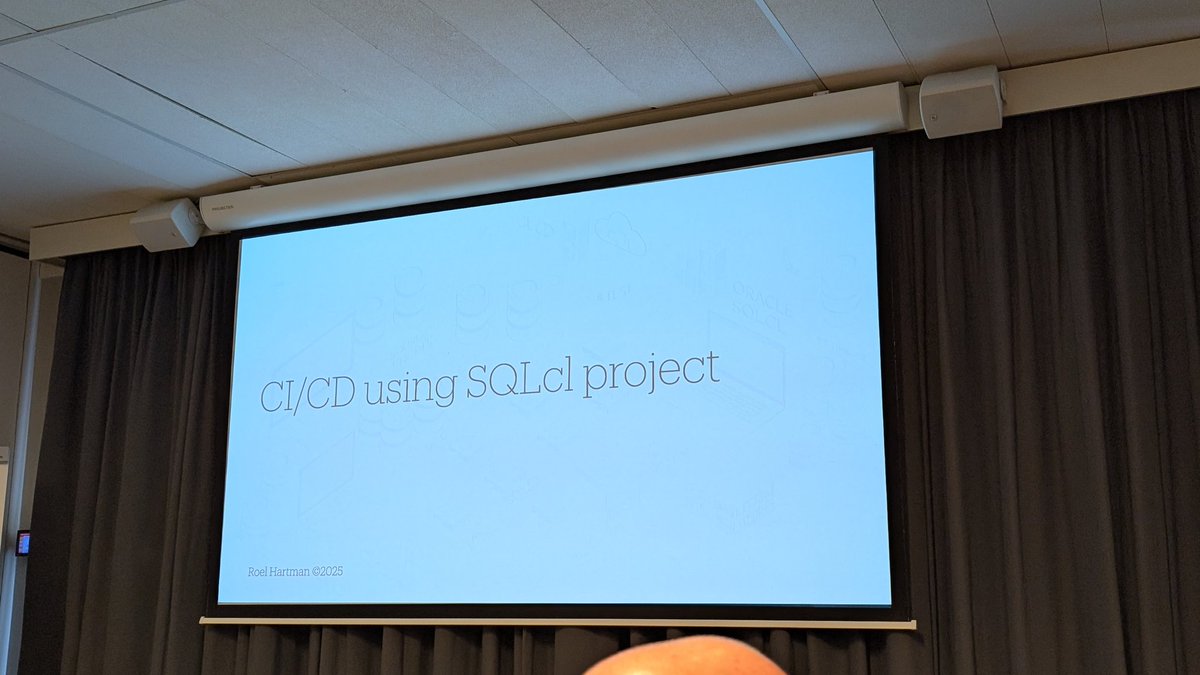 OliverLemm's tweet image. Following Roels Session by setting up a project using the SQLcl and the project command.
If you're searching for a complete ci/cd scripting approach on file base check it out.
#orclapex #sqlcl #apexworld2025 @nl_OUG